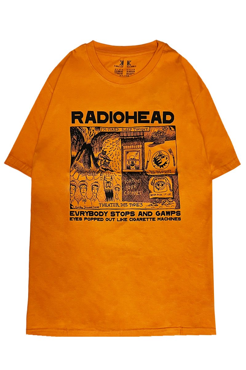 RADIOHEAD UNISEX T-SHIRT: GAWPS / ロックファッション / バンドT