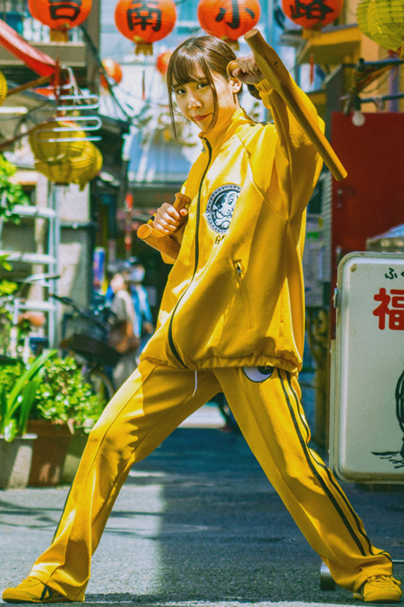 GALFY (ガルフィー) 少林寺犬法トラックジャケット YELLOW / ロック
