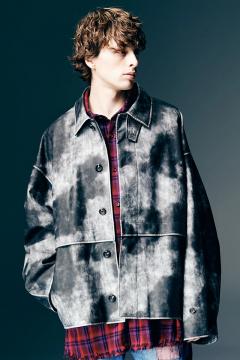 予約商品】glamb (グラム) Paisley Switched Mods Coat / ペイズリー