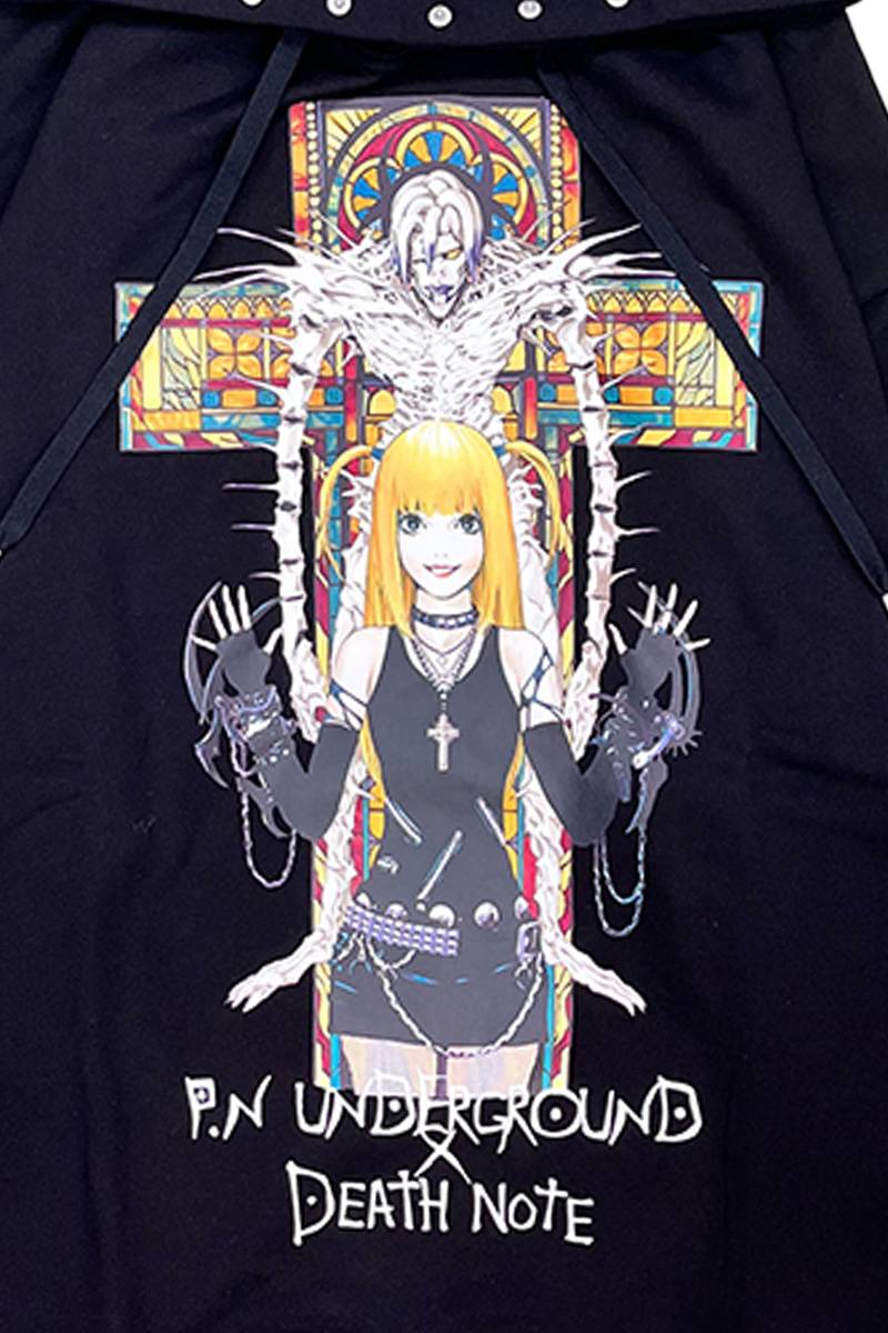 DEATH NOTE×PSYCHO NATION(サイコネーション) ミサパーカー / ロック