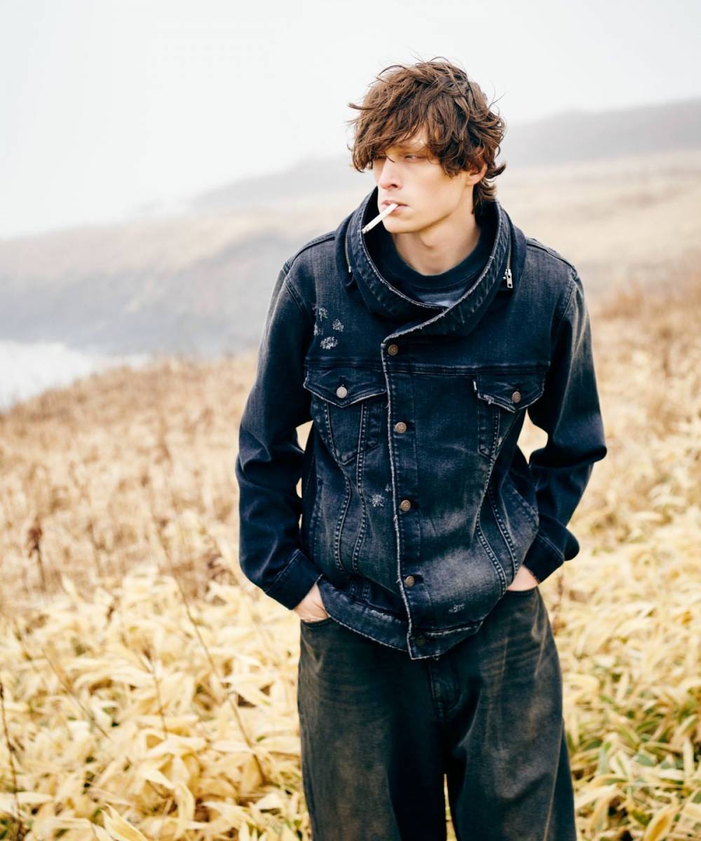 予約商品】glamb(グラム)GB0325/JKT11 : Carol Denim Jacket