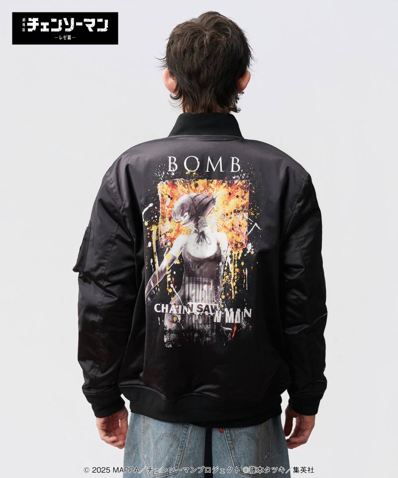 予約商品】チェンソーマンxglamb(グラム) Bomb Bomber Jacket / ボム