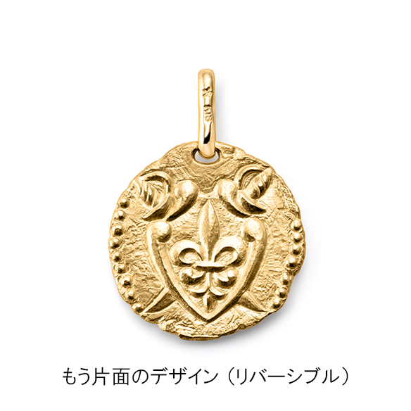 K18イエローゴールド ペンダントトップ （リバーシブル） | 高品質 金