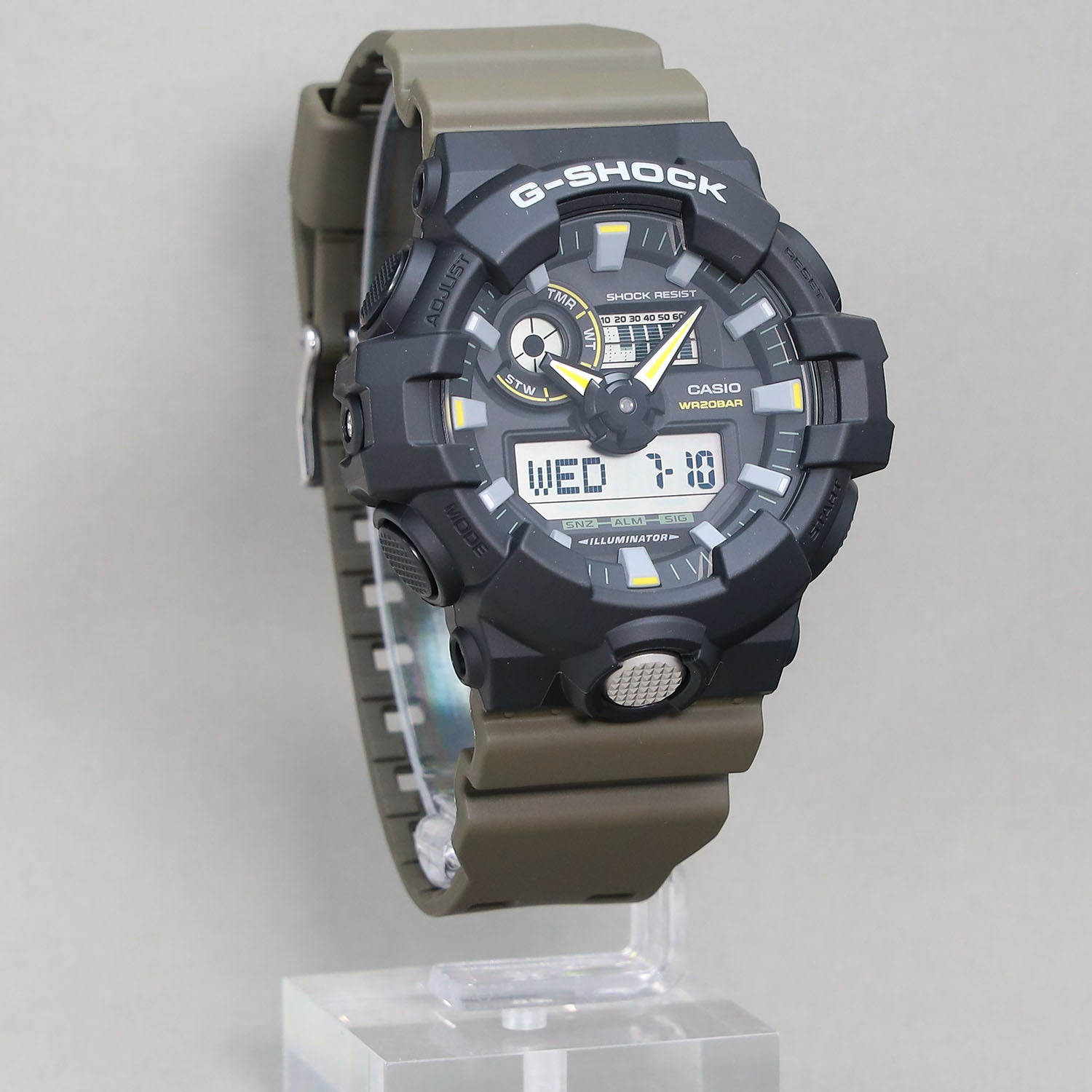 Gショック】Two tone utility colors / GA-710TU-1A3JF – GQ SHOP