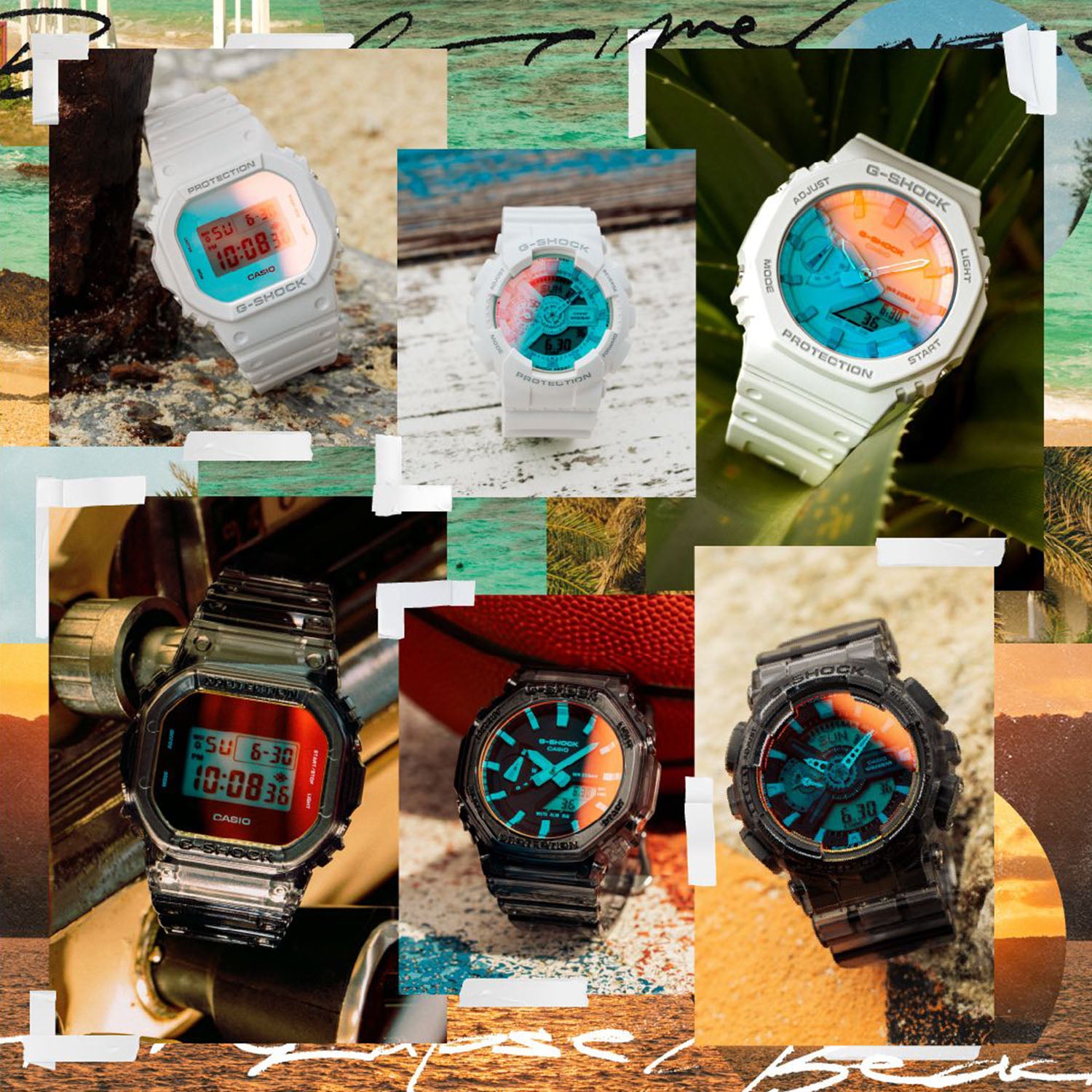 Gショック】BEACH TIME LAPSE Series / DW-5600TLS-8JF – GQ SHOP