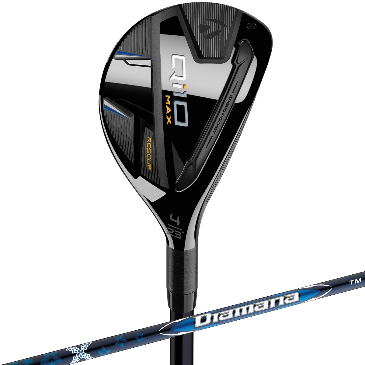 Qi10 MAX レスキュー Diamana Blue TM60(ユーティリティ（単品）)|Qi10