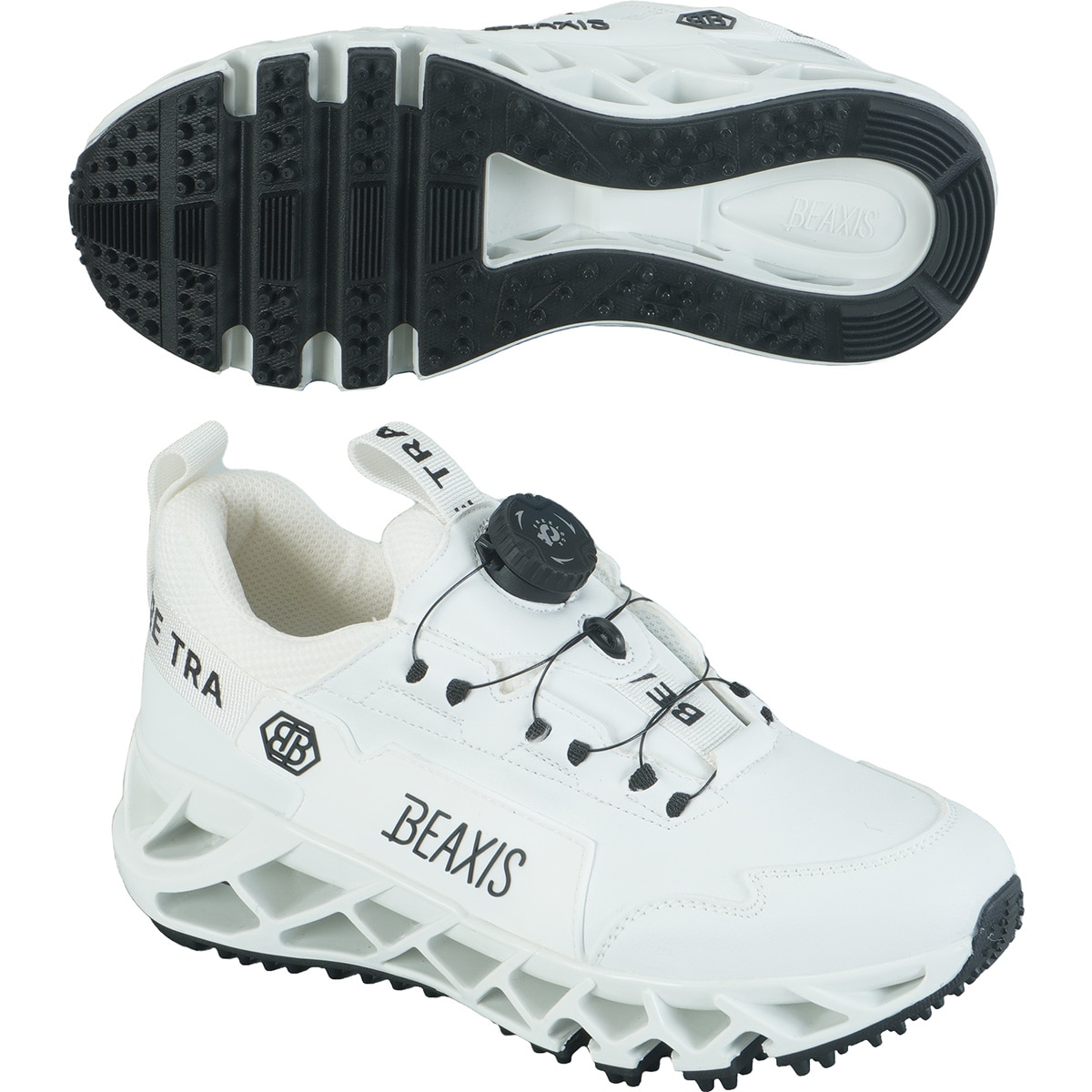 Rさん専用 BEAXIS ゴルフシューズ ホワイト Rさん専用 BEAXIS ゴルフ