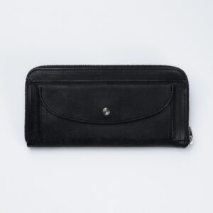 Iru×IKENOHATA GINKAWATEN】PUEBLO LEATHER ROUND WALLET / 受注生産 4