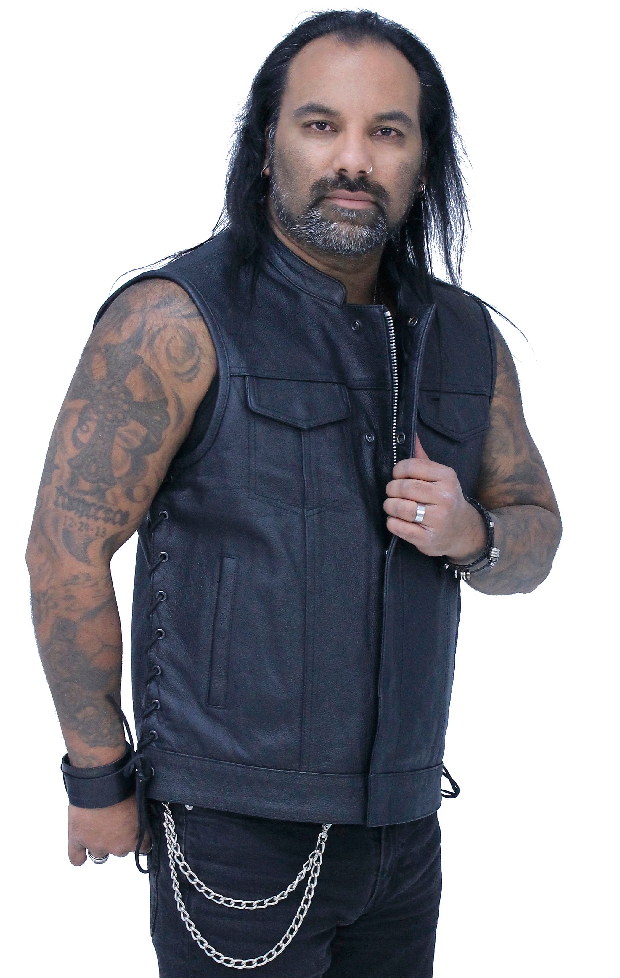 Leather Club Vests - Biker Cuts – Jamin Leather®