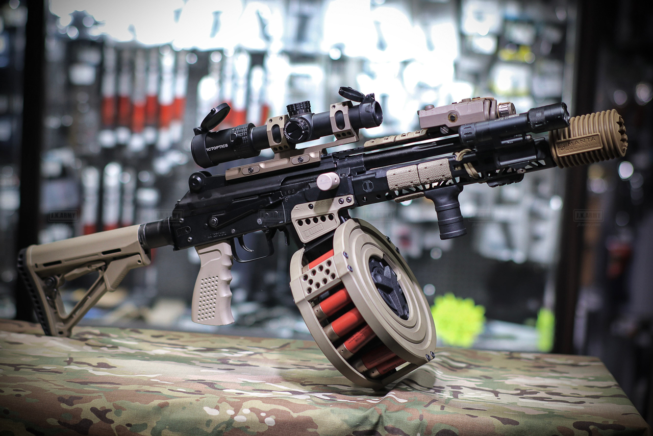 J.K. ARMY , Airsoft Shop , Tactical , Combat Gear - ITP SAIGA 12K
