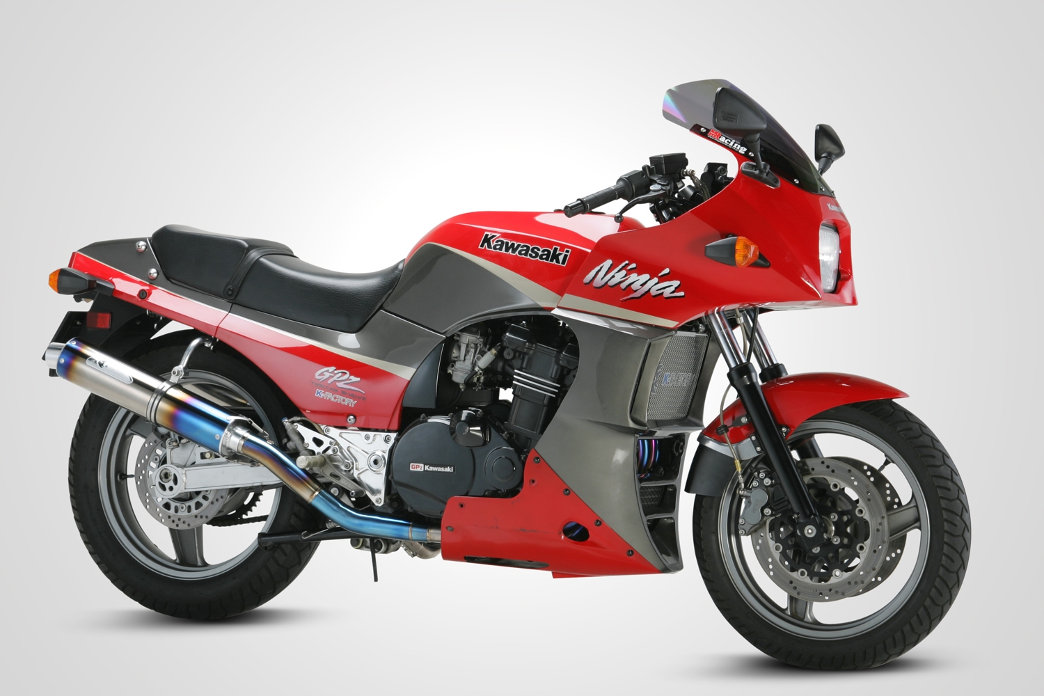 K-FACTORY ONLINE SHOP / フルエキゾーストマフラー 2本出しUP (GPZ900R)