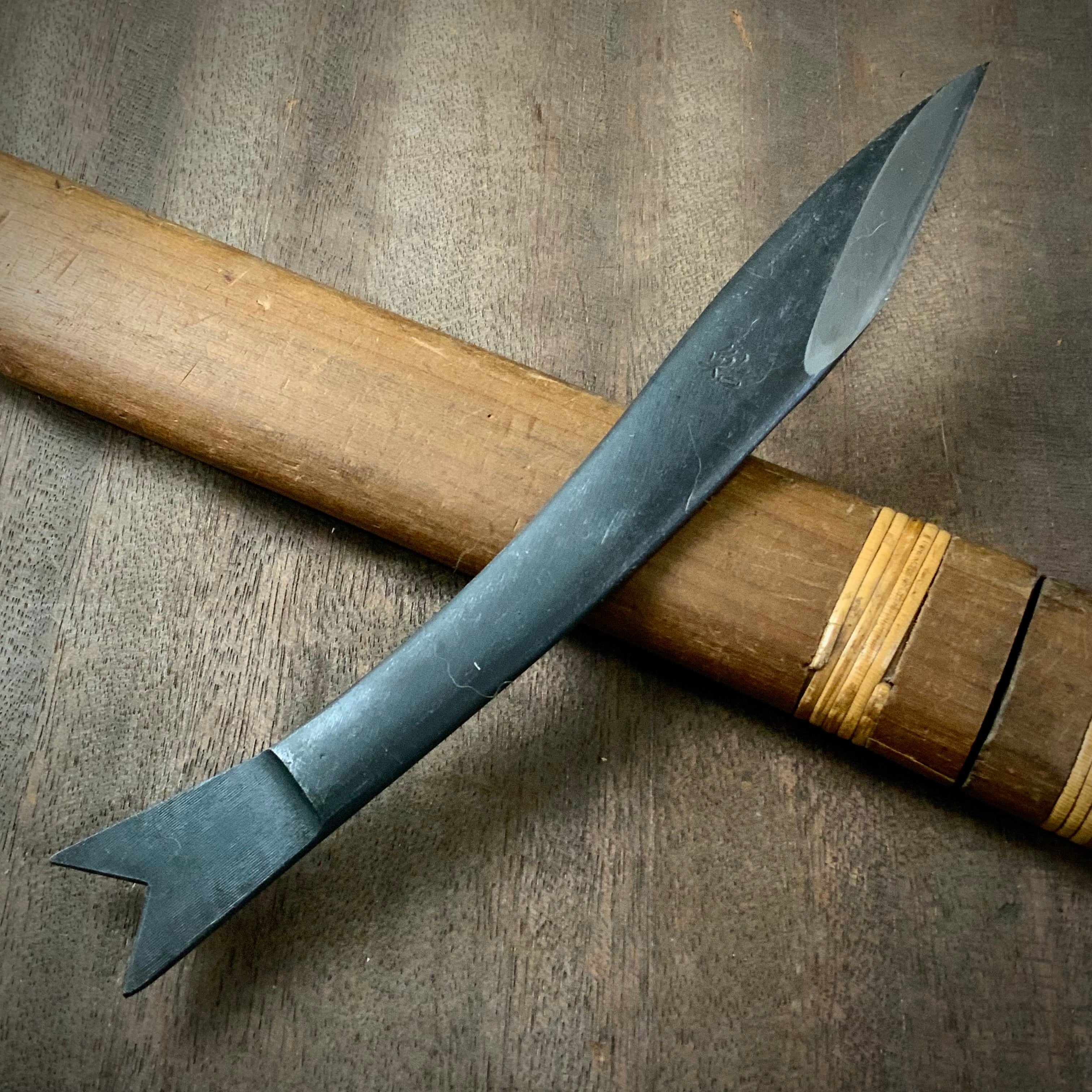 Sukemaru 3rd generation Kiridashi 碓氷金三郎 鮎 三代目助丸作