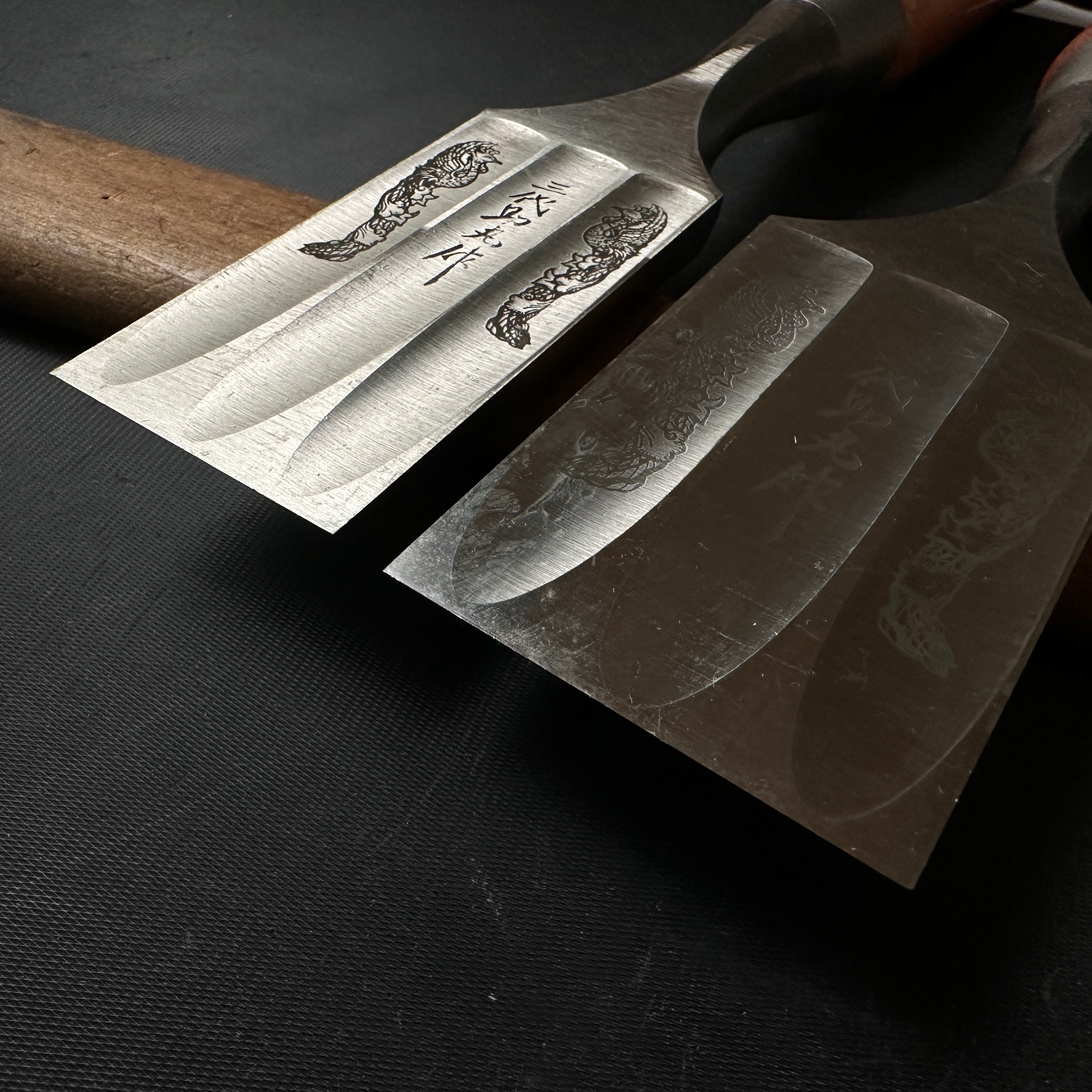 Old stock Sukemaru 3rd Damekiri chisels 掘出し物 三代助丸作 碓氷