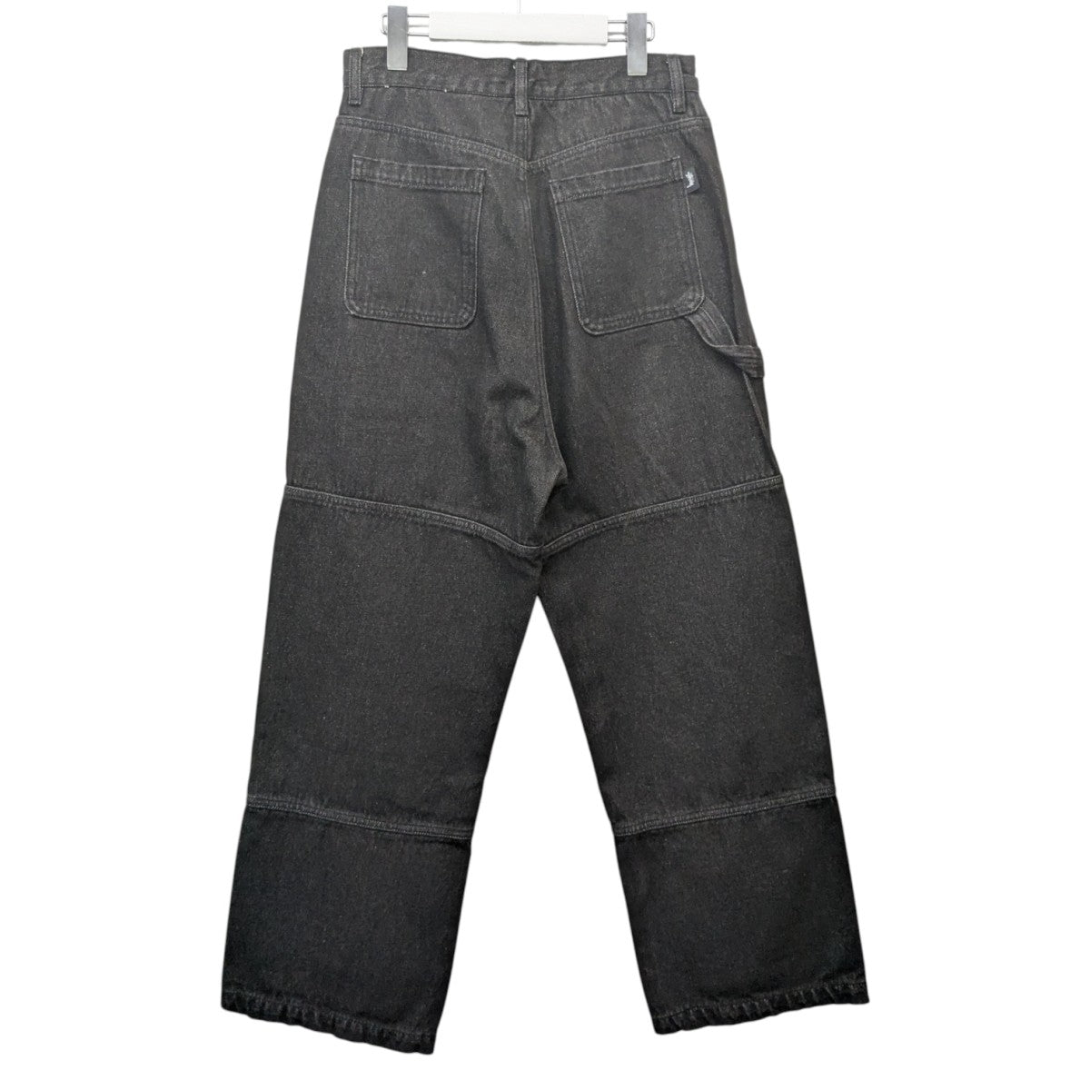stussy(ステューシー) ダブルニーデニムパンツ ブラック サイズ M