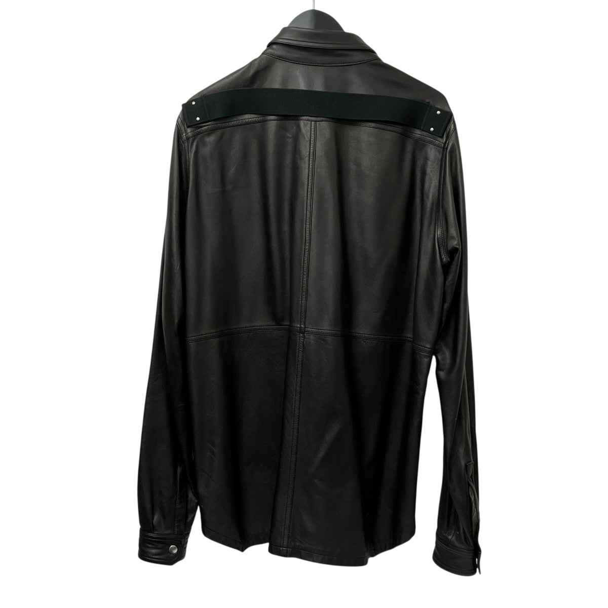 RICK OWENS(リックオウエンス) レザーシャツRU20S7729-LLP RU20S7729