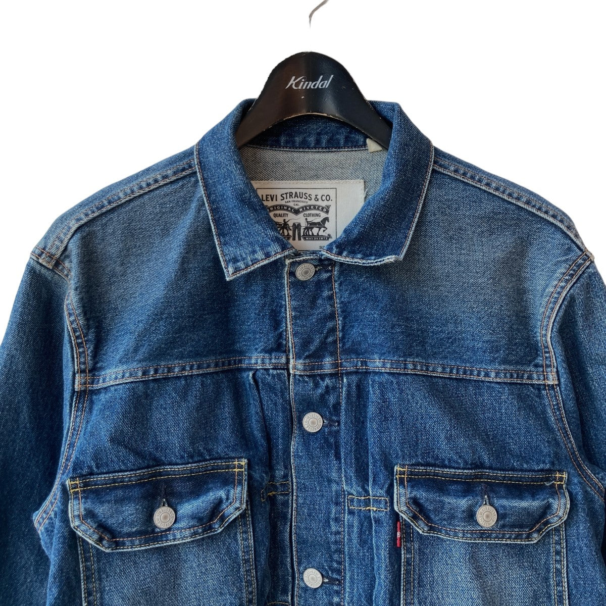 sacai×LEVI'S 17AW初期デニムジャケット55979-0001 55979-0001
