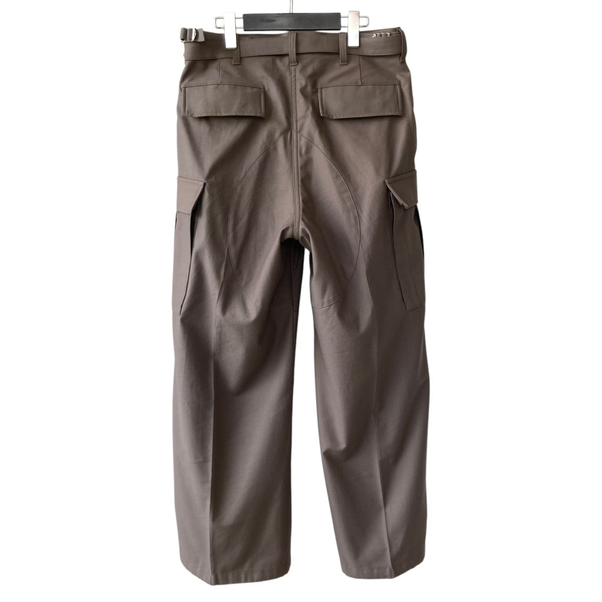 sacai×WTAPS 25SSCotton Back Satin Pantsカーゴパンツ25-03695M 25