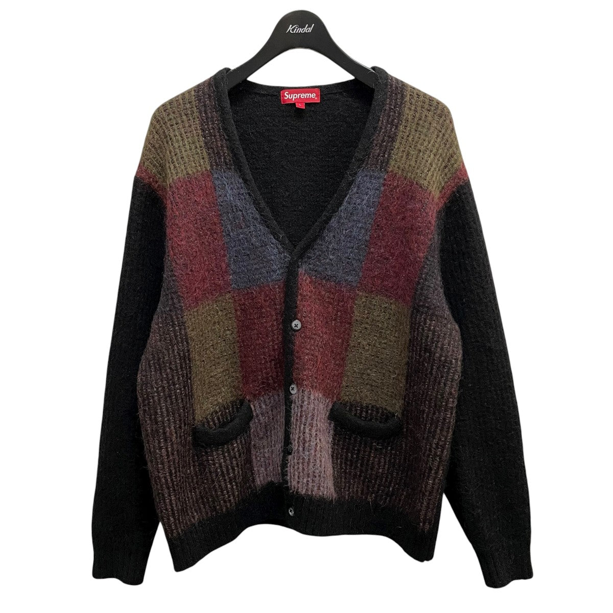 Supreme(シュプリーム) 22SSBrushed Grid Cardiganカーディガン