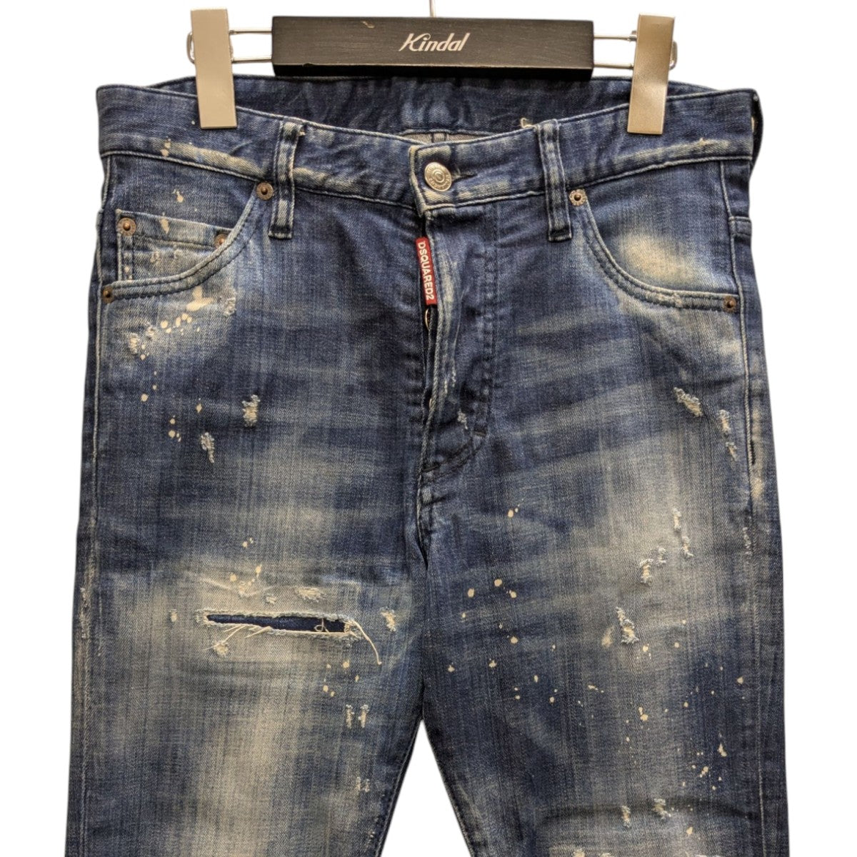 DSQUARED2(ディースクエアード) head jean リペアペンキデニムパンツ