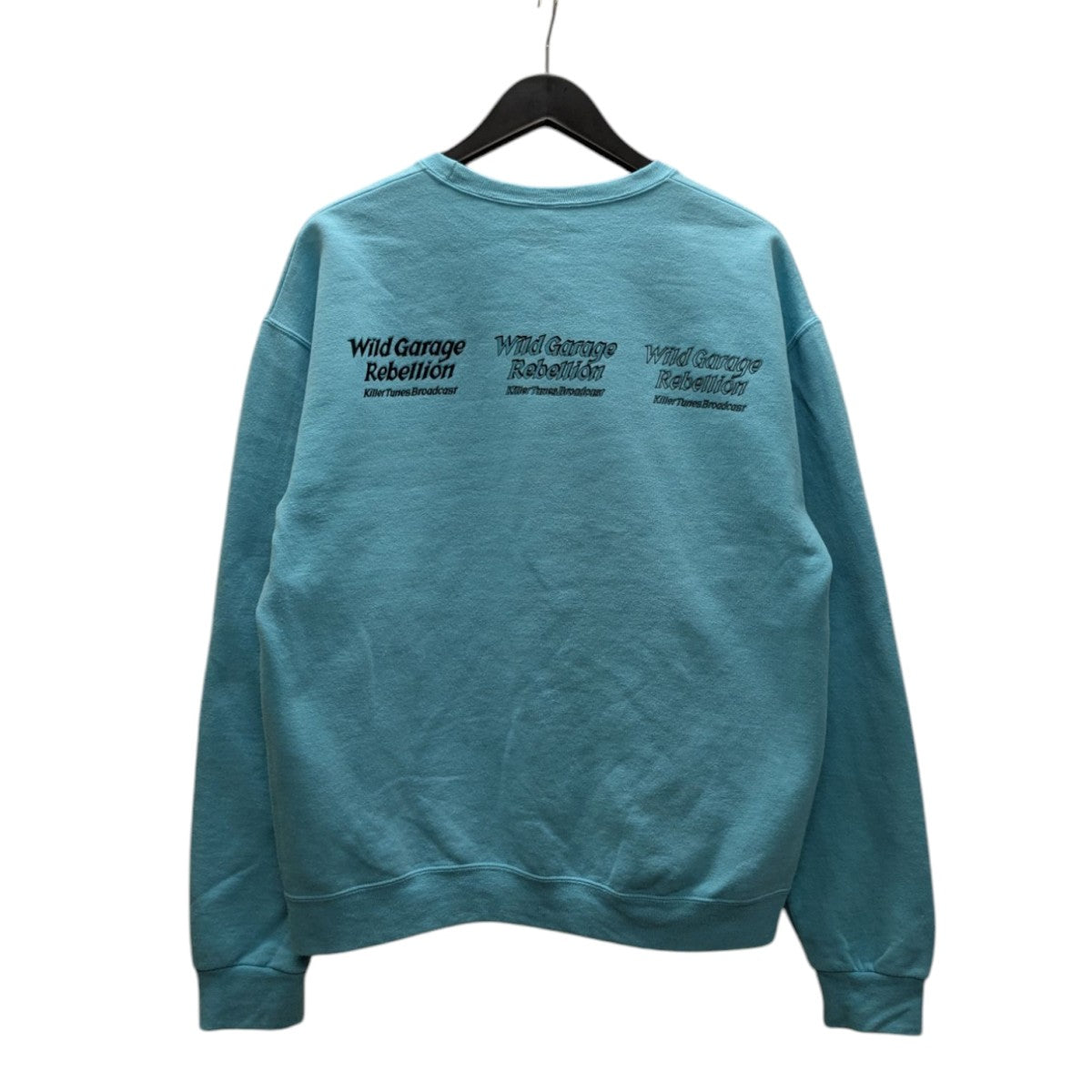 WACKO MARIA×TIFFANY RECORDS ロゴスウェット ブルー サイズ M｜【公式