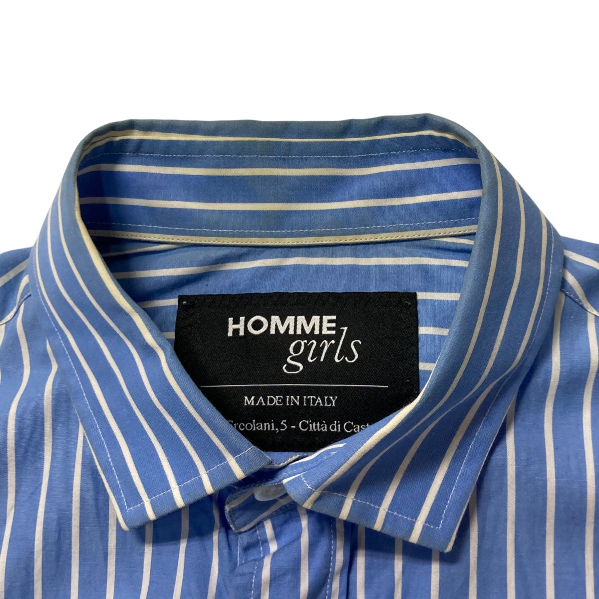HOMME GIRLS(オムガールズ) ストライプシャツ3310700356 3310700356