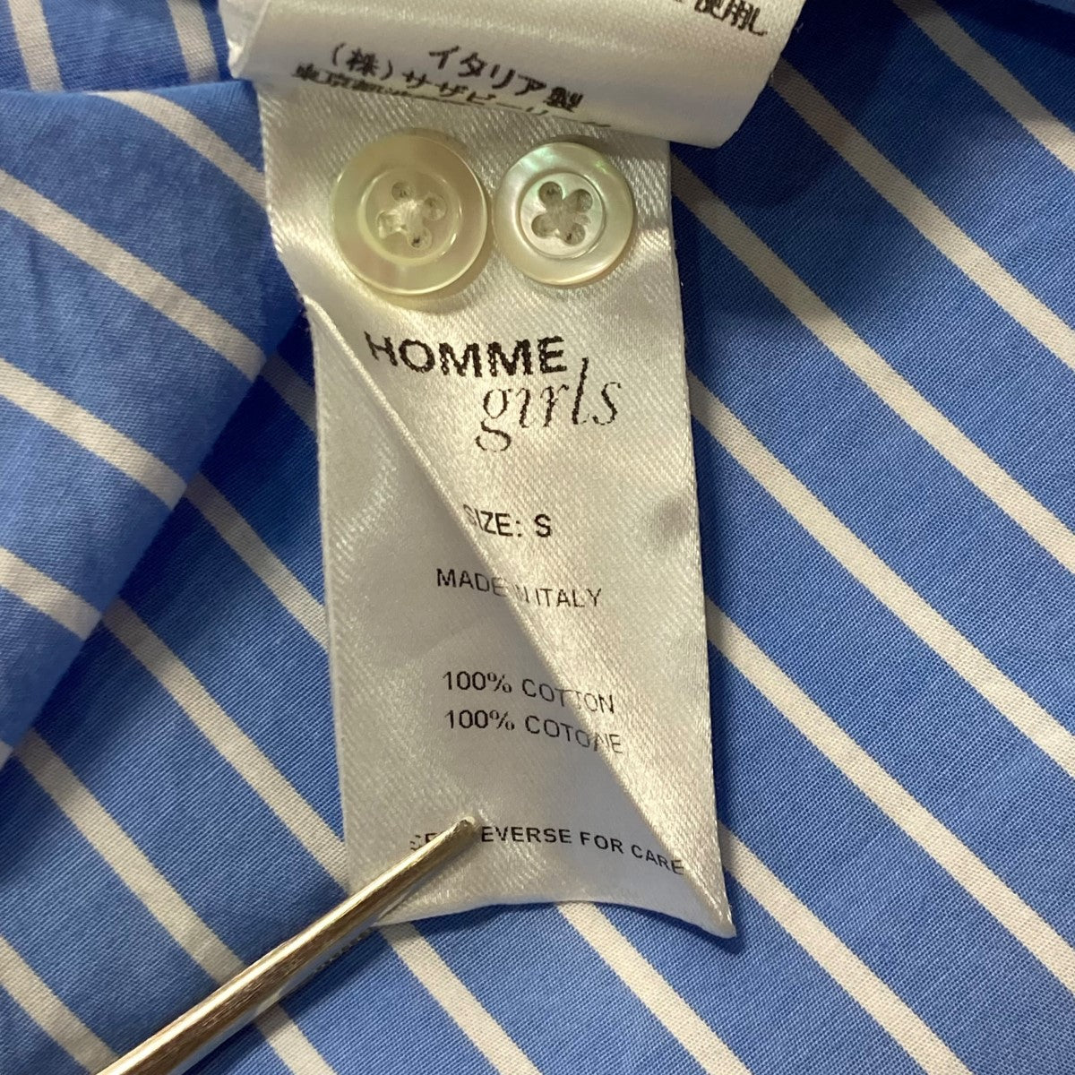 HOMME GIRLS(オムガールズ) ストライプシャツ3310700356 3310700356