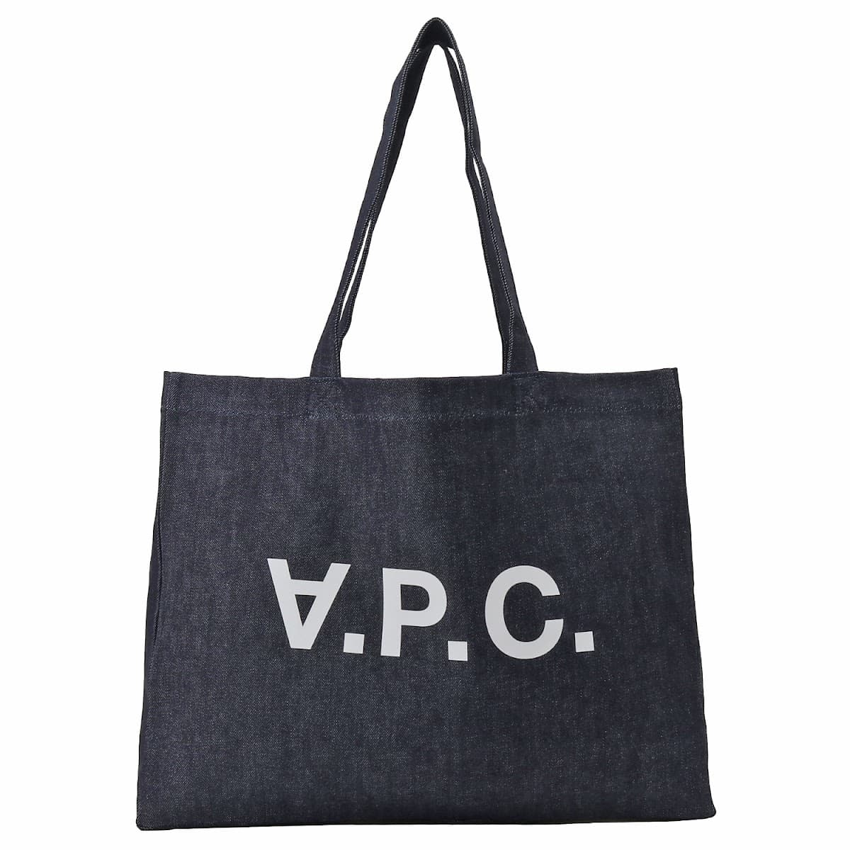 楽天市場】APC アーペーセー トートバッグ デニムトート デニムブルー