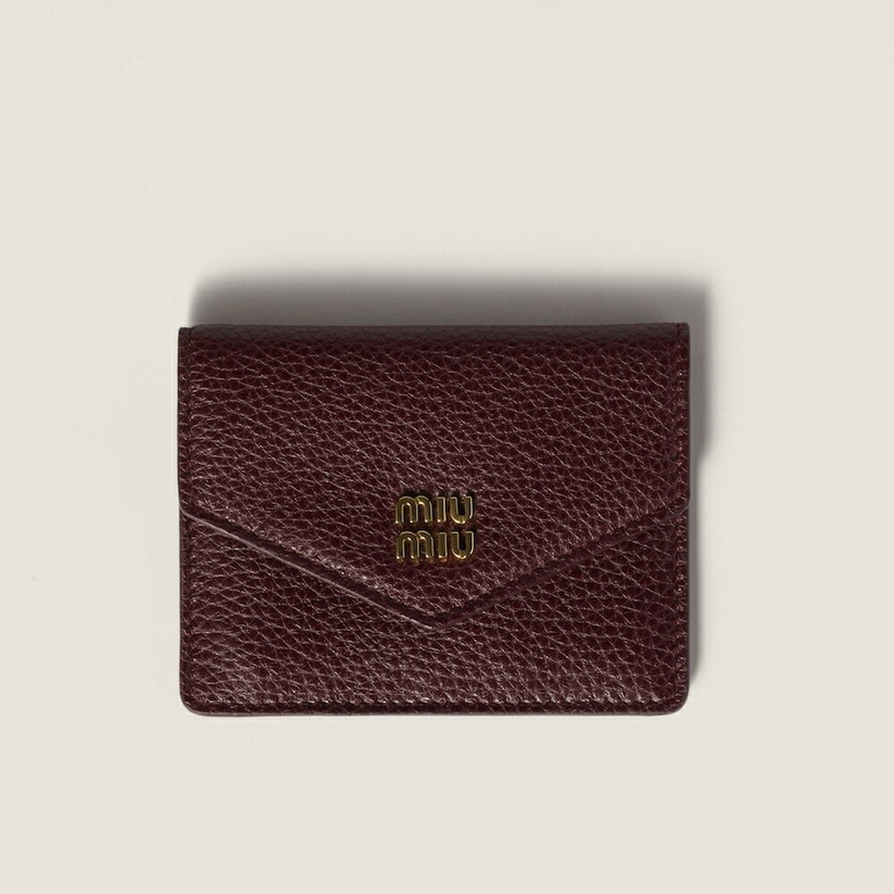 楽天市場】ミュウミュウ カードケース MIUMIU 名刺入れ リボン MADRAS