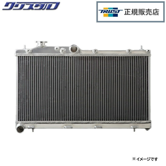 楽天市場】決算セール 3層 52MM アルミ ラジエーター インプレッサ GC8