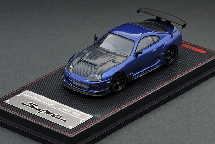 楽天市場】イグニッション 1/43 トヨタ スープラ JZA80 RZ ブルー