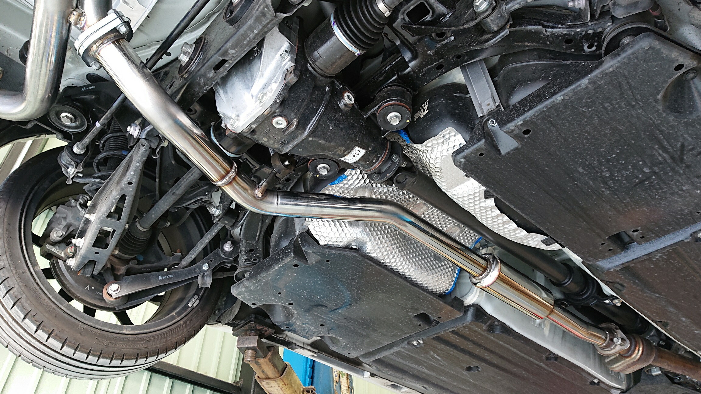 楽天市場】86 ZN6 BRZ ZC6 中間パイプ タイコ付き : BE FREE