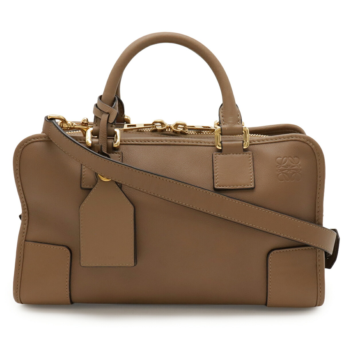 楽天市場】LOEWE ロエベ アマソナ40 アナグラム ハンドバッグ ボストン