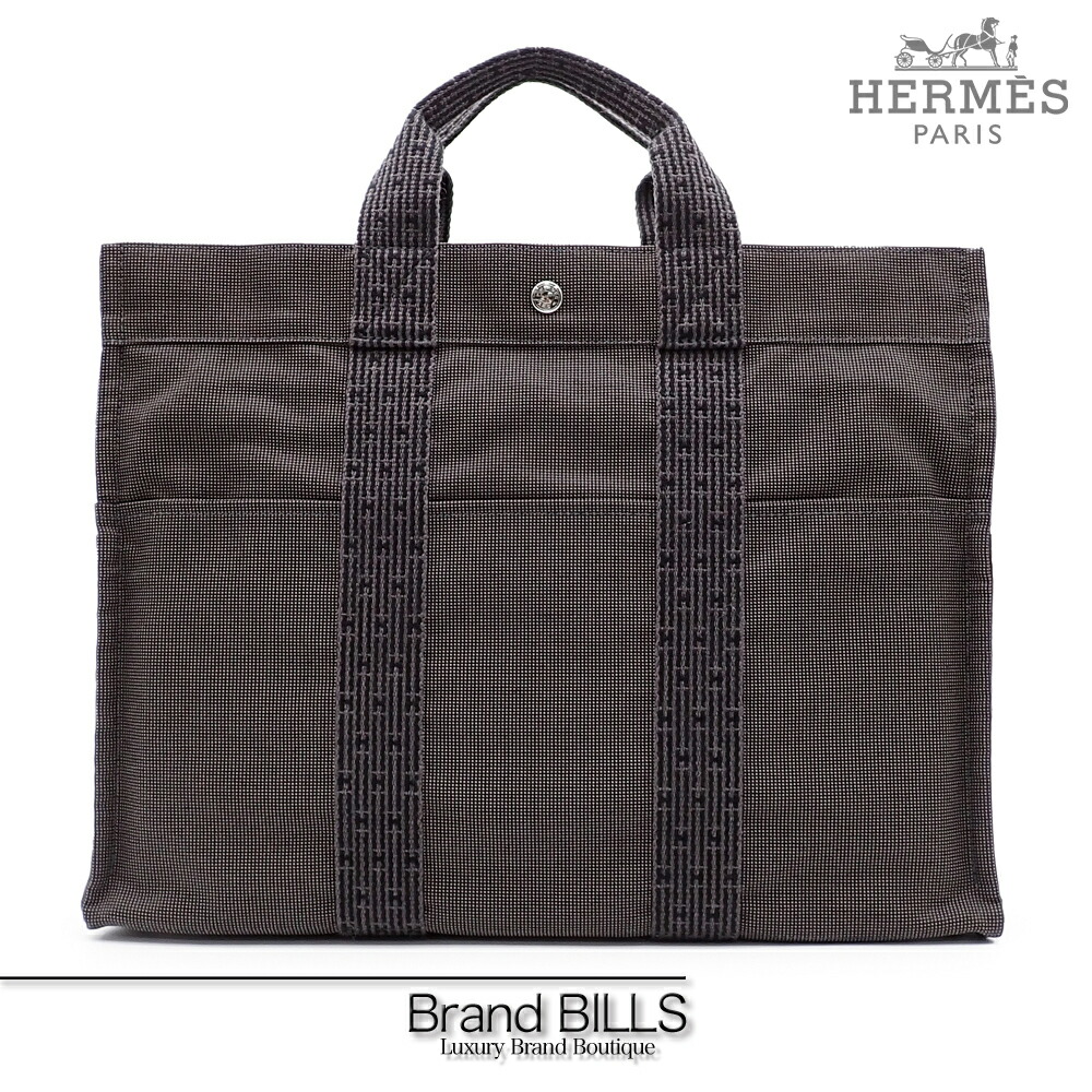 楽天市場】【超美品】 エルメス トートバッグ エールライントート MM