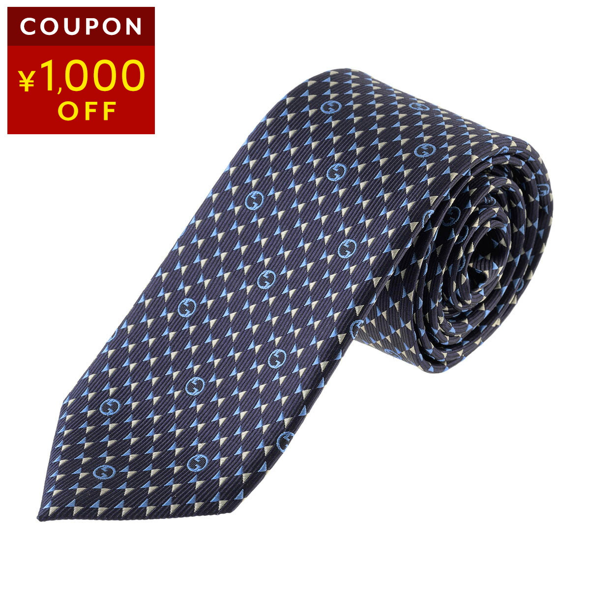 楽天市場】グッチ ネクタイ GUCCI GGパターン 456520 4B002 4300