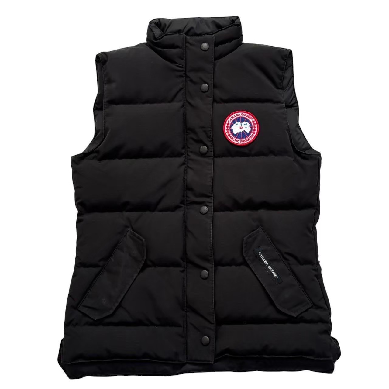 楽天市場】CANADA GOOSE カナダグース ダウンベスト サイズ:M ワッペン