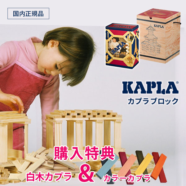 楽天市場】豪華特典 無料名入れ カプラ（KAPLA）積み木 オクトカラー(8