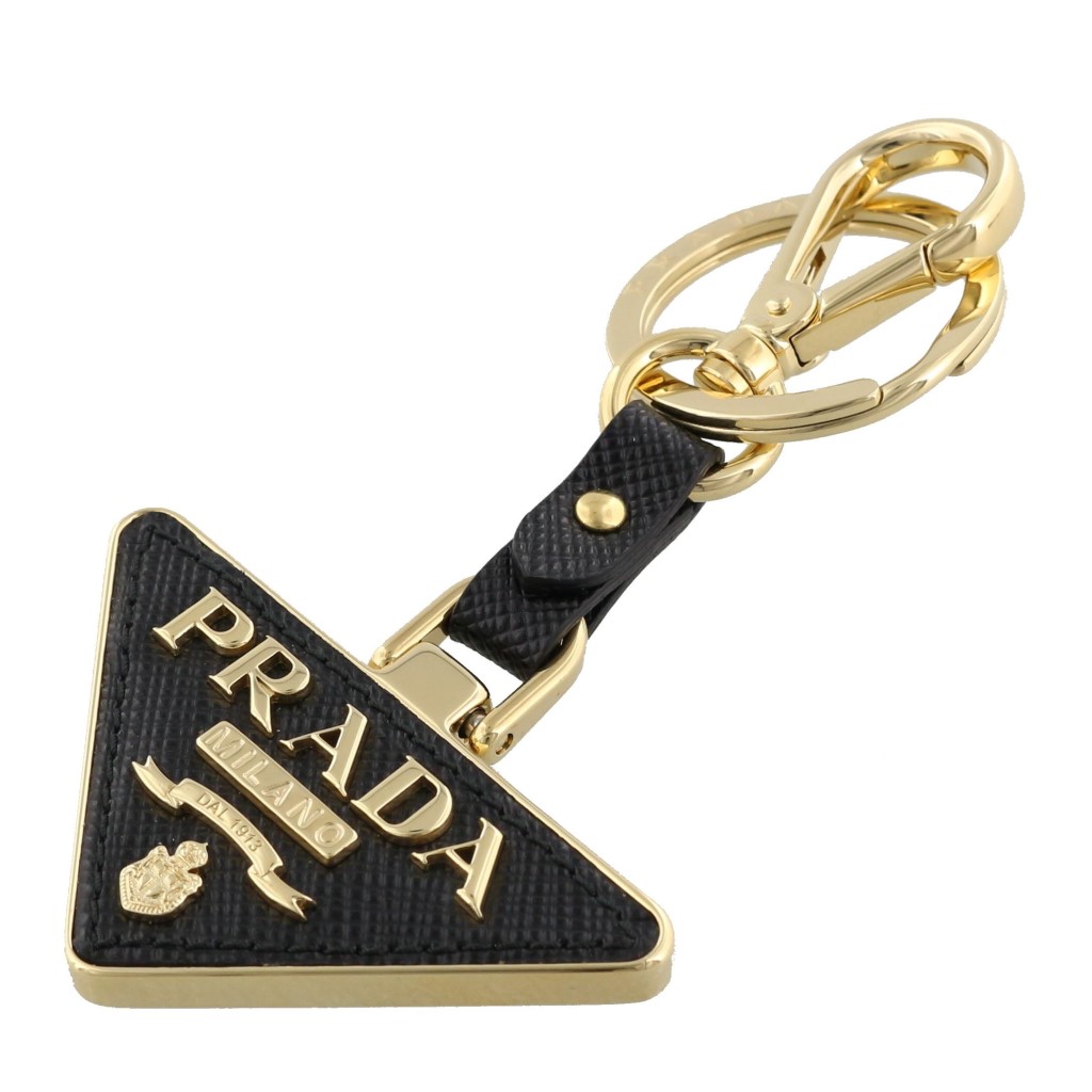 楽天市場】PRADA プラダ キーリング キーホルダー サフィアーノ レザー