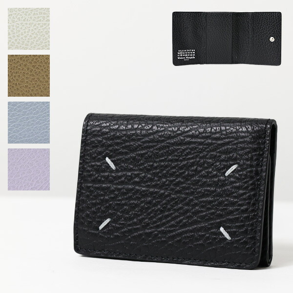 楽天市場】Maison Margiela メゾン マルジェラ Leather Flap Wallet 二