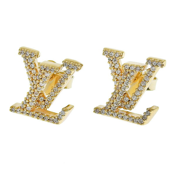 楽天市場】LOUIS VUITTON ルイ ヴィトン M01287 ピアス パンダントLV