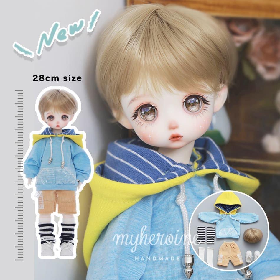 楽天市場】ドール本体 球体関節人形 本体 服 ウィッグ フルセット BJD