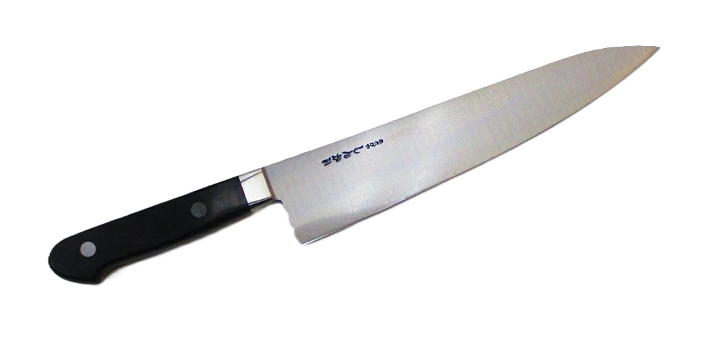 楽天市場】正本総本店 和牛刀 玉白鋼 24センチ 正本 KS3124 黒水牛 木