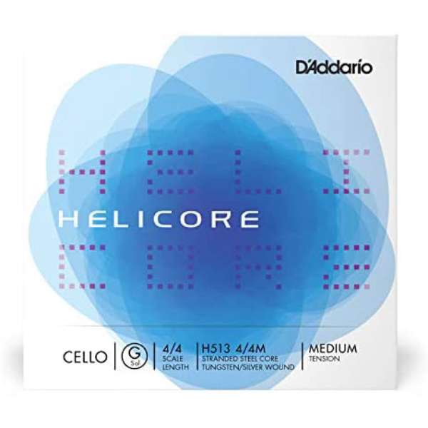 楽天市場】D'Addario ダダリオ チェロ弦 HELICORE ヘリコア G線 Medium