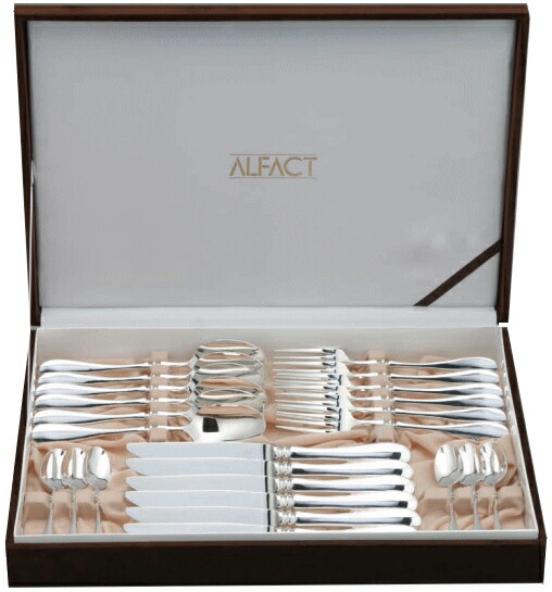 楽天市場】ALFACT 洋白銀器シャルル ディナーセット32pc カトラリー