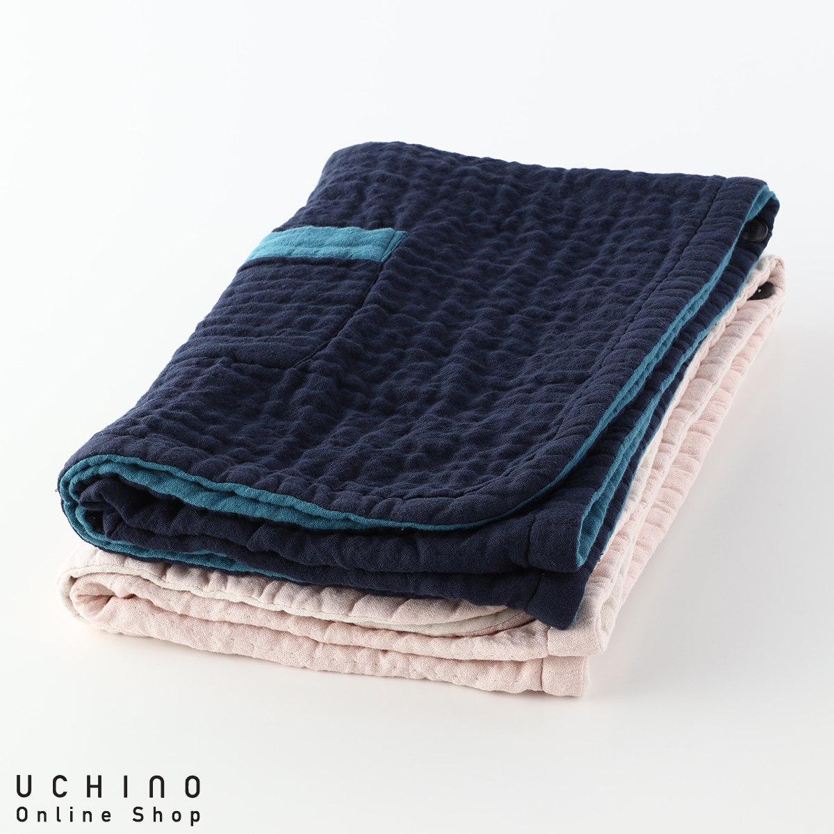 楽天市場】ガーゼケット ハーフ UCHINO マシュマロワッフルガーゼ