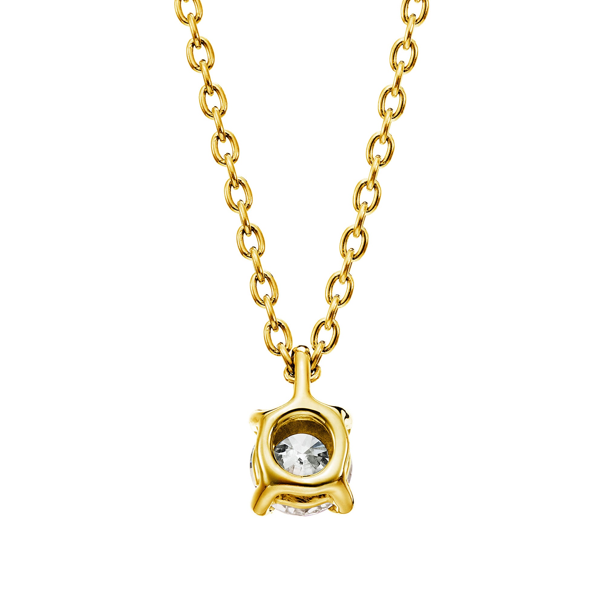 JPF0080G-エーデル K18イエローゴールド ダイヤモンドペンダント0.15ct