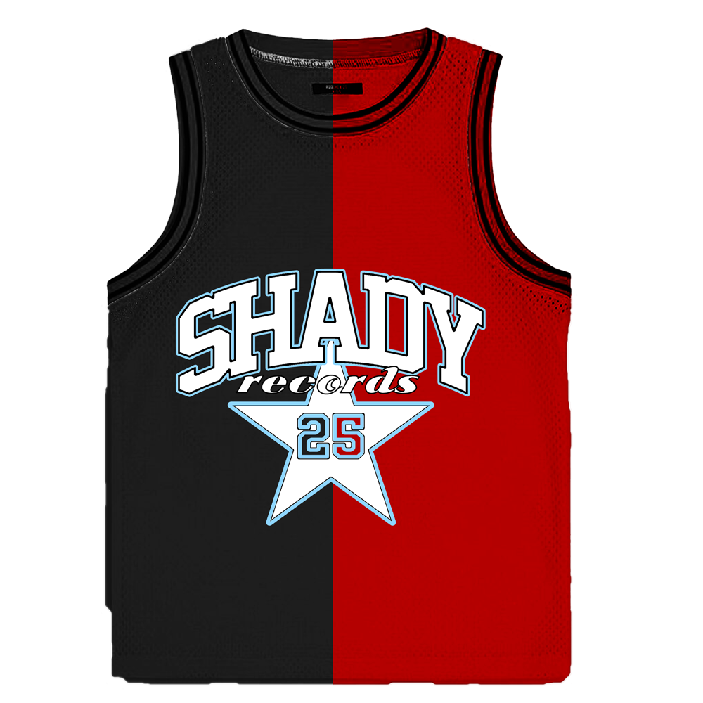 Shady Records 25th Anniversary Basketball Jersey - Shady Records