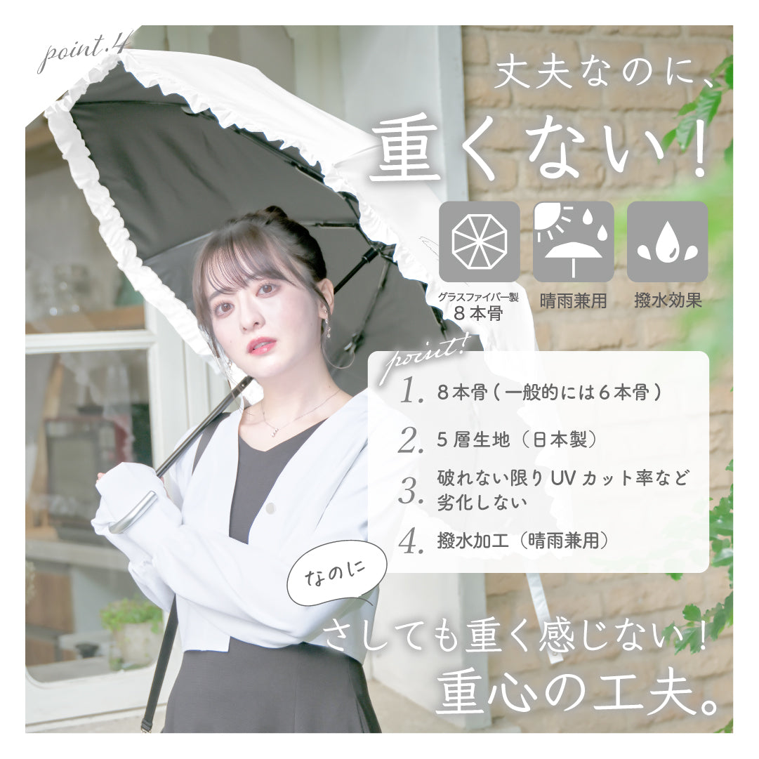 公式】真っ白な日傘｜ 風鈴草 ｜ シロノサクラ。 – シロノサクラ