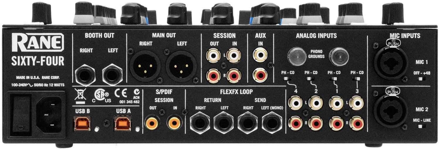 RANE Sixty Four 12-Inch DJ Mixer for Serato DJ