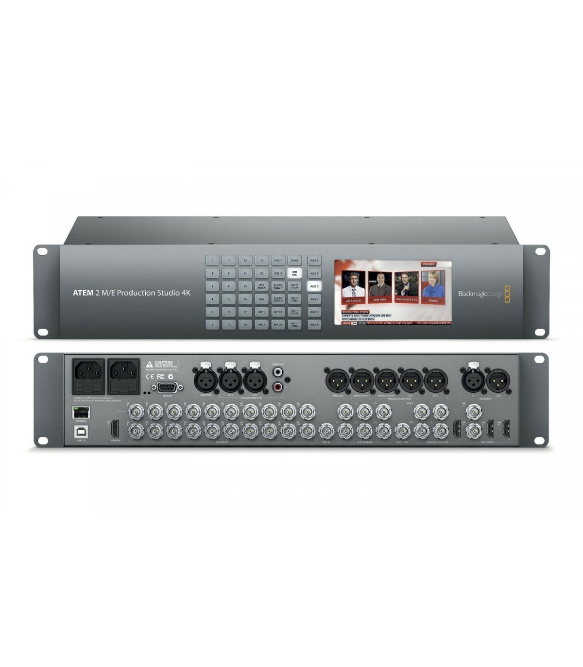 Blackmagic ATEM 2 M/E Production Studio 4K - TEKO BROADCAST