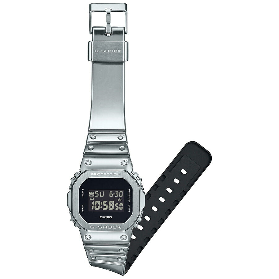 G-SHOCK メタルカバード ファインメタリックシリーズ シルバー GM